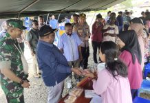 Kodim 1715/Yahukimo Gelar Bazar UMKM Guna Tekan Laju Inflasi