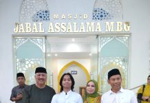 Bupati Pinrang Resmikan Mesjid Jabal Assalama Dan Tahfidz Alqur’an Malimpung