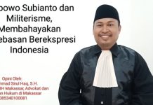 Prabowo Subianto dan Militerisme Membahayakan Kebebasan Berekspresi Indonesia