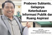 Prabowo Subianto, Gelapnya Keterbukaan Informasi Publik dan Ruang Aspirasi